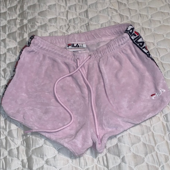 fila booty shorts